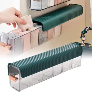 Clear Wall Mounted Drawer Organizer, Wall Hanging Transparent Underwear Panties Storage Box